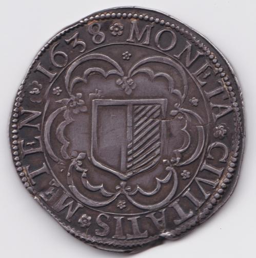 1638 c r thaler de metz aigle bicephale