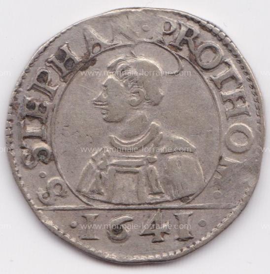 1641 franc 6 gros