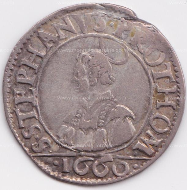 1660 franc 6 gros