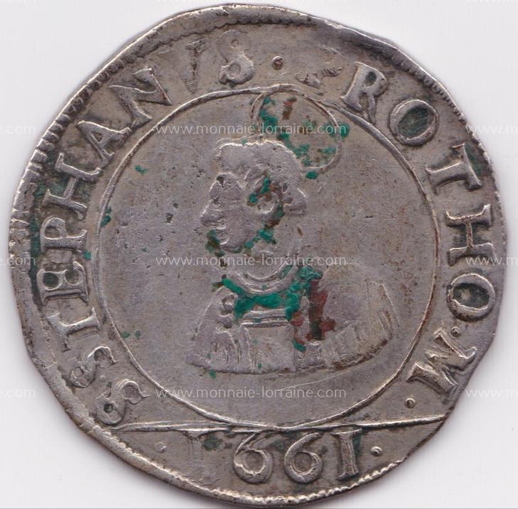 1661 franc 12 gros cite de metz