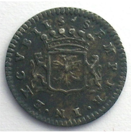 1675 bernard de pellart a argent 15mm