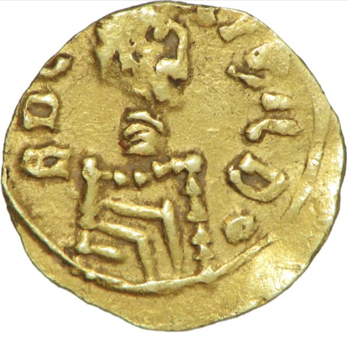 A DIEUZE - Triens du monétaire BOCCICHILDO (vers 585-620)