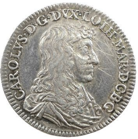 Teston Charles IV 1665