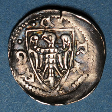 Monnaies lorraine duche de lorraine matthieu ii 1220 1251 denier sierck 127944r