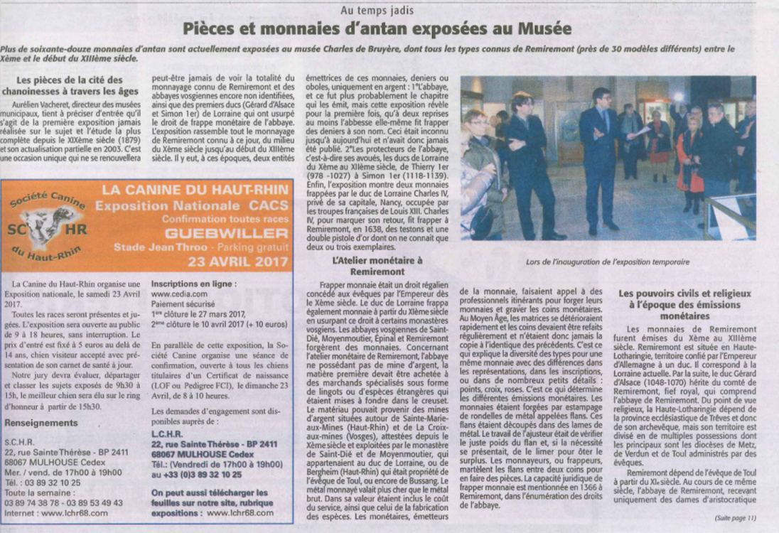 Presse pour remiremont